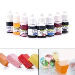 5ml Pigment Handmade Soap DYE Pigments Hand Made Soap Base Colours Liquid Pigment 8 Colour Colourant Toolkit Materials