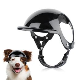 Helmets Cool Puppy Dog Motorcycle Hat for Small Medium Dogs Hiking Cycling Pet Helmet Shepherd Mascotas Shiba Inu Hats Capacete De Moto