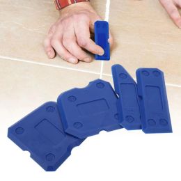 4Pcs/Set Caulking Tool Kit Silicone Joint Sealant Spreader Spatula Scraper Edge Repair Tools Floor Tile Edges Cleaner
