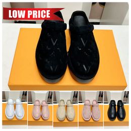 Womens mens platform Sandals Designer Leather Flat Casual Shoe sliders mens sandal Rubber Slide Summer Slipper SUMMER slides Suede surface 2024 eur 35-41