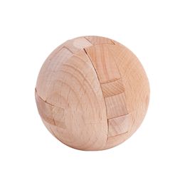 Wooden Soccer Locking Brick Toy Kongmingsuo Lu Ban Football Lock