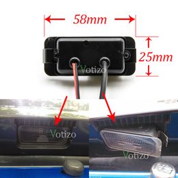 CCD HD AHD Fisheye Rear View Camera For Ford Focus 2 Hatchback 2008 2009 2010 2011 Car Reverse Parking Monitor Night Vision