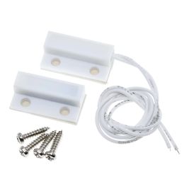 TZT MC-38 MC38 Wired Door Window Sensor 30mm Wire Lengthen Randomly Magnetic Switch Home Alarm System for arduino