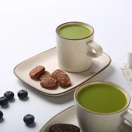 Mugs Japanese Style Creative Cup Ceramic Coffee Retro Coarse Pottery