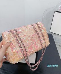 Designer - Girl Handbags Women handbag Ladies Sequin Handbag chains handbags 20cm