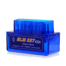 ATDIAG OBD2 Mini ELM327 Bluetooth V2.1 car diagnostic scanner ELM 327 Bluetooth for Android/Symbian for OBDII protocol 3 colors