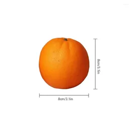 Party Decoration 3 Pieces Artificial Orange Model Simulation Fruit Fake Props Home