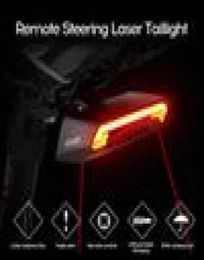 Laser Bike Taillight USB Rechargeable LED Cycling Rear Light Lamp Mount Red Turn Signals Lantern For Bicycle Light Accessories9089898