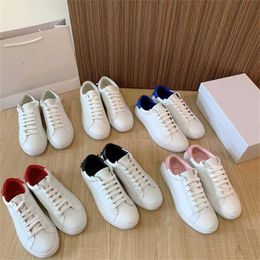 24% OFF Designer version spring round head lace up couples small white flat bottomed board shoes