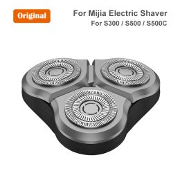 Control Original Mijia Electric Shaver Blade for Mijia S500C S500 S500C S300 Shaving Machine Beard Trimmer Replacement Razor Head