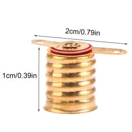 10Pcs E10 Screw-Type Copper Lamps Base Bulb Small Electric Bead Lamp Holder Home Experiment Circuit Electrical Test Accessories