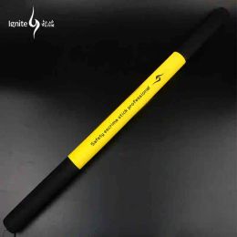 Arts Ignite Short straight stick Combat confrontation Yellow black sponge stick Safe martial arts short stick Foam wand 60cm