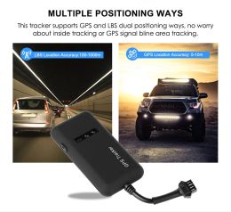 GT02A Car GPS Tracker TK110 Relay Cut Off Oil Fuel Mini GPS Tracker Car Overspeed Move Alarm Real-time Vehicle Tracking Free APP