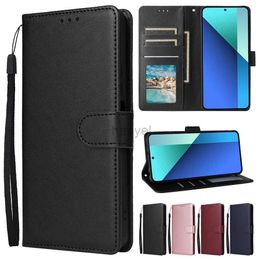 Cell Phone Cases Wallet With Card Slot Photo Frame Stand Magnetic Flip Leather Case For Redmi Note 13 Pro Plus 12S 12 11 10 9 8T 7 2442