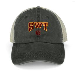 Ball Caps SWT Cowboy Hat Hard Military Cap Man Birthday Rave Mens Hats Women's