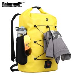 Accessories Rhinowalk 25L Outdoor Sport Waterproof Backpack Cycling Climbing Backpack Lightweight Large Capacity with Water Bottle Pocket