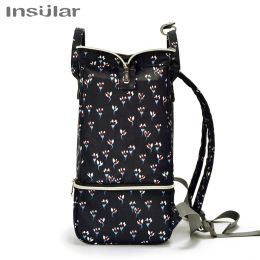 Insular Mummy Maternity Nappy Bag Stroller Large Capacity Baby Travel Backpack Mommy Nursing Bag Baby Care Changing Diaper Bag