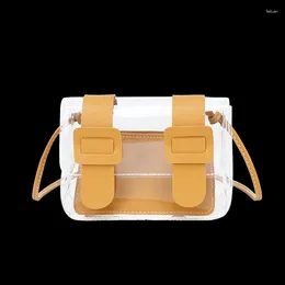 Bag Women's Mini Transparent Jelly Clear Shoulder Composite Crossbody For Travelling Shopping Working Holiday Party