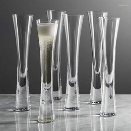 Wine Glasses Handmade Crystal Glass Champagne Cup Creative Wedding Gift Sparkling Stemware Women's