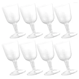 Disposable Cups Straws Plastic Glass Cocktail Glasses Beer Mugs Ice Cream Tumbler Clear