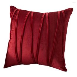 Pillow Relaxing Comfortable Pillowcase Modern Square Stylish Plush Covers For Home Decor Bedroom Room Zipper Closure