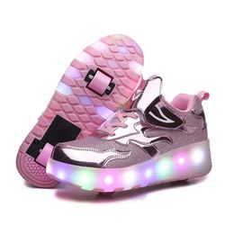 Student Roller Skates Childrens Mens And Womens Adult Outdoor Removable 4Wheel Sports Casual Shoes 240321