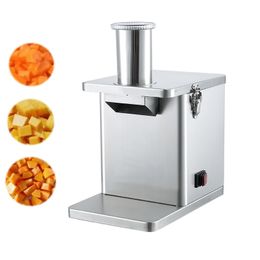 Electric Vegetable Dicing Machine Automatic Vegetable Cutter Multi-function Commercial Electric Potato Onion Slicer Shredder