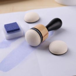 Flat / Domed Foam Refills Replacement Applicators Mini Ink Blending Tools for Scrapbooking Craft Card Background Making Tools