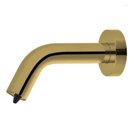 Liquid Soap Dispenser 59# Brass Wall Mounted Matte Black Automatic Sensor Bathroom Bright Gold