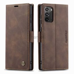 Cell Phone Cases Leather Flip Case For Samsung Galaxy Note 20 Cover Luxury Shockproof Card Wallet Book Note20 2442