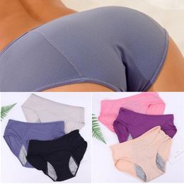 Women's Panties 2PCS Leak Proof Menstrual Physiological Pants Women Underwear Period Comfortable Waterproof Breathable Briefs