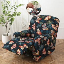 Chair Covers Stretch Recliner Cover Elastic Printed Sofa Couch Spandex Lazy Boy Slipcovers Towel Armchair Case Home