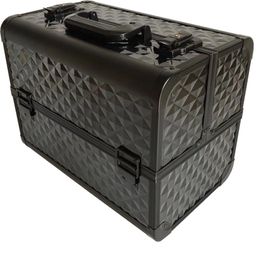 Wholesale large capacity water cube cosmetic case multi-layer portable tattoo cosmetic case crocodile cosmetic storage case