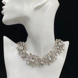Chains Luxury Chains diamond necklace designer women's alphabet necklace Jewellery box set Valentine's Day gift engagement