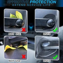 Universal Car Wiper Arm Bottom Hole Protective Cover Windshield Wiper Sleeve Wiper Hole Dustproof Pad Prevent Debris Accessories