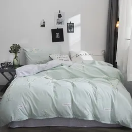 Bedding Sets Arrival Fashion Set Pure Cotton A/B Double-sided Pattern Simplicity Bed Sheet Quilt Cover Pillowcase 4pcs