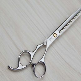High-end Barber scissors hairdressing supplies barber tools gem diamond set screw free shipping
