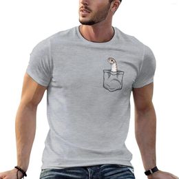 Men's Polos Pocket Hognose Snake T-Shirt Anime Tee Shirt Clothes For Men