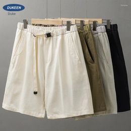 Men's Pants EN American Waffle Sports Shorts Summer Quick Drying Loose Light And Thin Bubble Split For Men