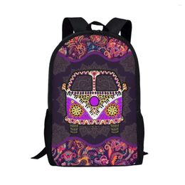 Backpack Kawaii Embroidered Cartoon Car Sunflower Heart Adjustable Side Pocket 3D Custom Image Student Schoolbag Handbag Satchel