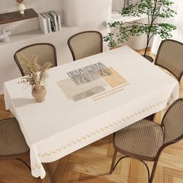 Table Cloth Waterproof Oil Resistant Wash Free And Scald Rectangular