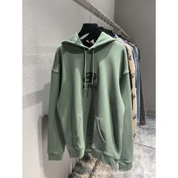 Mens designer hoodie balencigs Fashion Hoodies Hoody Mens Sweaters High Quality version tide lock loop ins avantgarde exquisite printing loose shoulder coupl U6CK