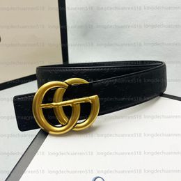 2024 Fashion Business Casual Belt Men Designer Belts Classic GGites Women Metal Buckle Leather Width 3.8Cm Size 105-125cm With Box G09