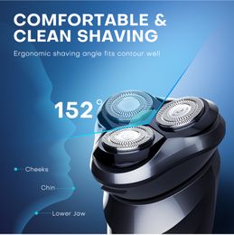 PFAY PA188 Electric Shaver for Men Rechargeable Shaving Mashine Waterproof Men's Electric Razor Beard Trimmer USB Fast Charge
