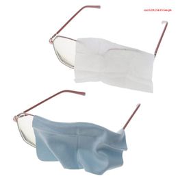 Anti-fog Cloth for Glasses Wet Antifog Lens Cloth Individually Wrapped Disposable Defogger Eyeglass Cloth for Drop Shipping