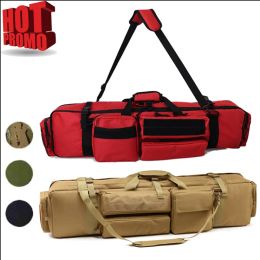 Bags Tactical M249 Gun Bag Hunting Carrying Protection Molle Battle Outdoor Airsoft Backpack Rifle Shoulder Gun Bags for M4A1 AR15
