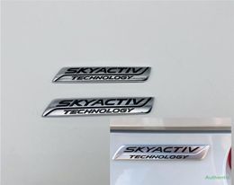 For Mazda 2 3 5 6 CX3 CX3 CX5 CX5 CX7 CX7 MX5 Skyactiv Technology Trunk Lift Gate Emblem Badge Symbol Sign1849086