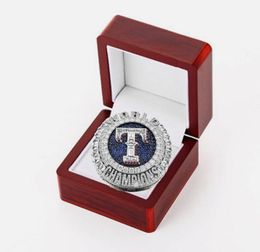 Band Rings 2022 2023 Baseball Rangers Seager Team Champions Championship Ring with Wooden Display Box Sport Souvenir Men Fan 2024