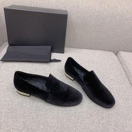 Casual Shoes 2024 Size 35-41 For Women Genuine Leather Loafers Luxury Designer Flats Autumn Zapatillas Mujer