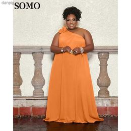 Vestidos sexy urbanos plus size verão vestidos longos para mulheres 2023 cor sólida casual vestido solto sexy um ombro sem mangas atacado transporte direto y240402